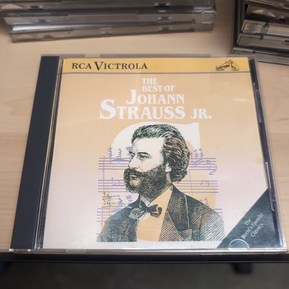 Best of Johann Strauss Jr. CD Music 🎶 BMG RCA 1991 60774-2-RV